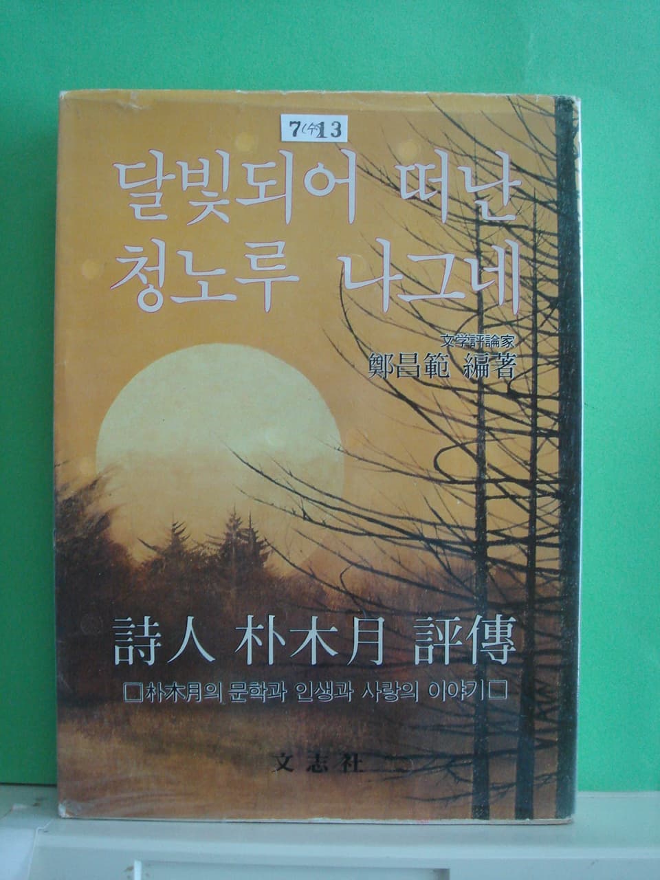 정창범/달빛되어 떠난 청노루 나그네(시인 박목월 평전) 사진 1