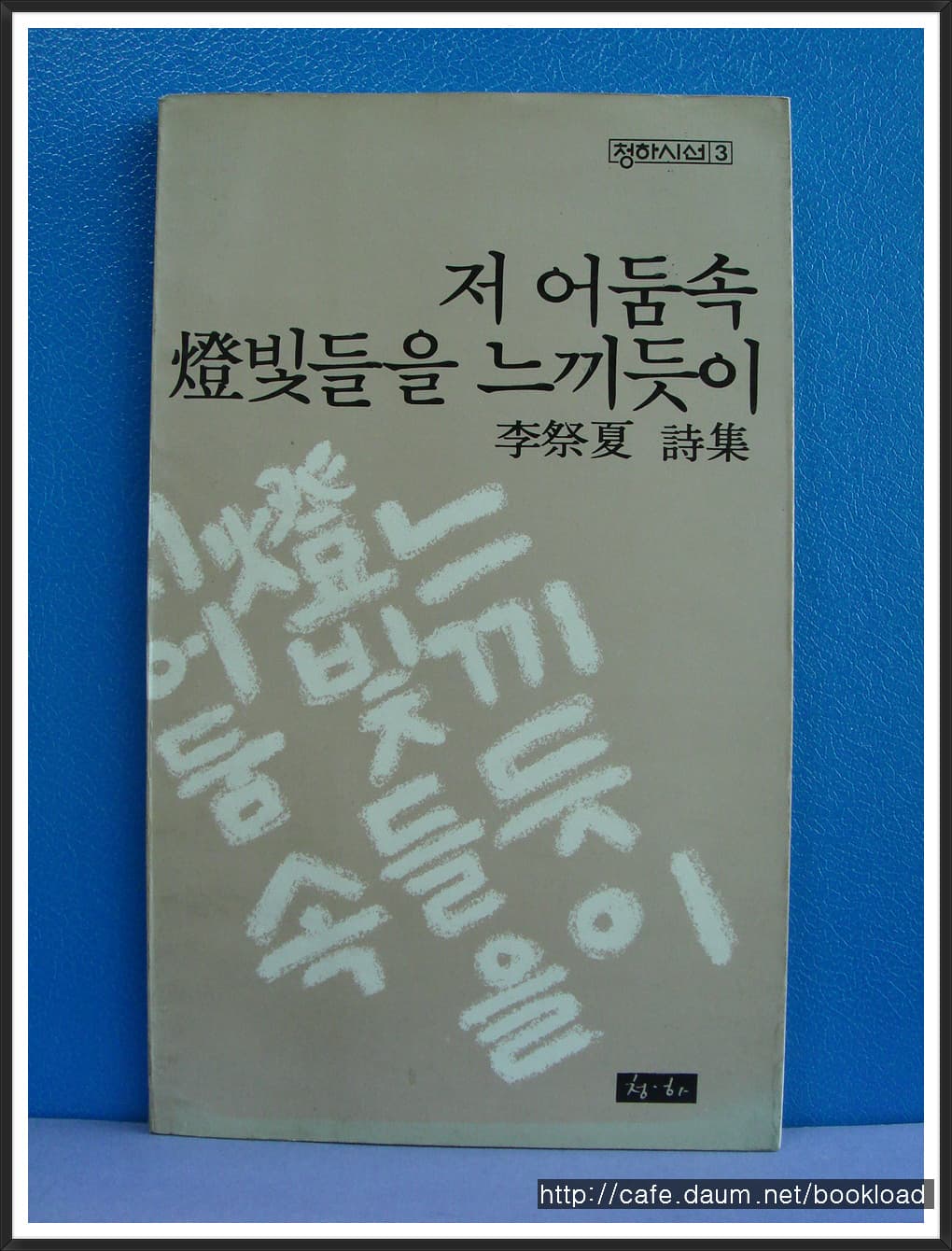 이제하/저 어둠속 등빛들을 느끼듯이 사진 1