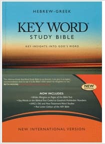 Hebrew-Greek Key Word Study NIV Bible 사진 1