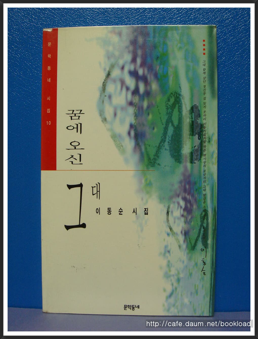 이동순/꿈에 오신 그대(제6시집) 사진 1