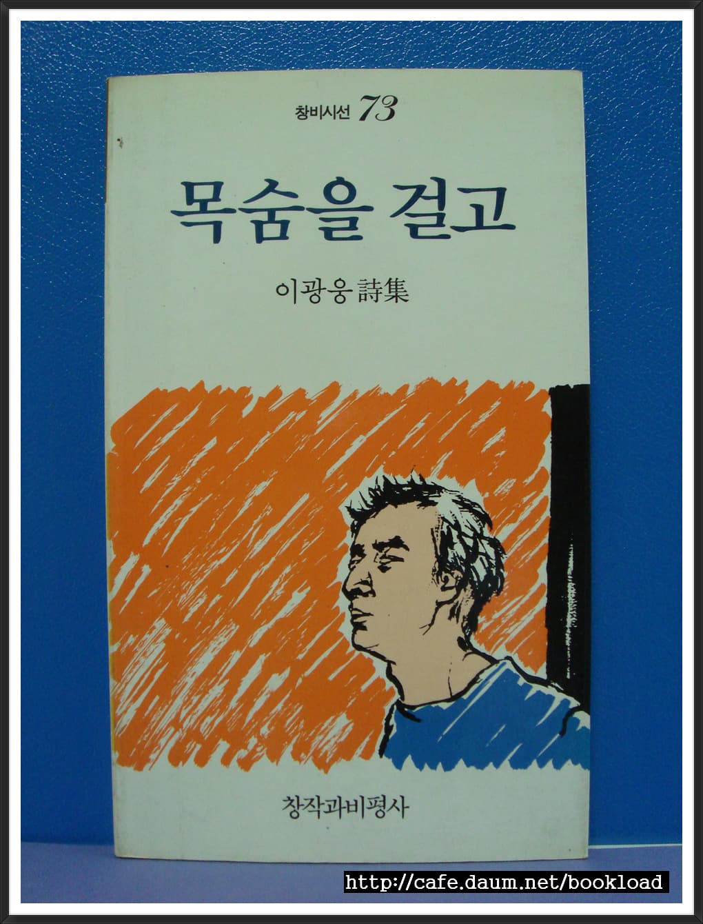 이광웅/목숨을  걸고 (제2시집) 사진 1