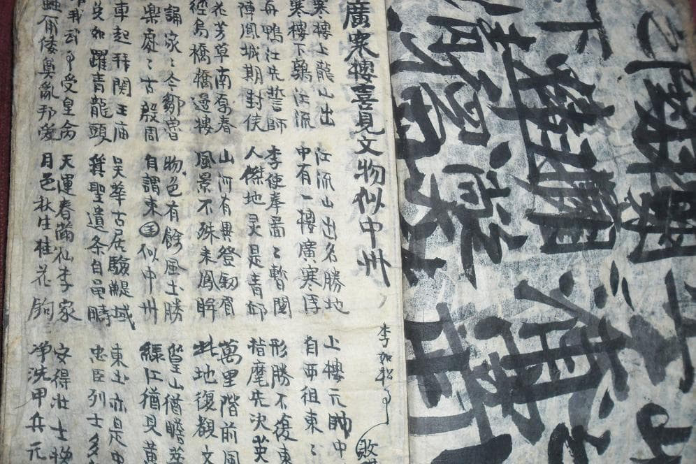 전집 필사본(수진본) 사진 1