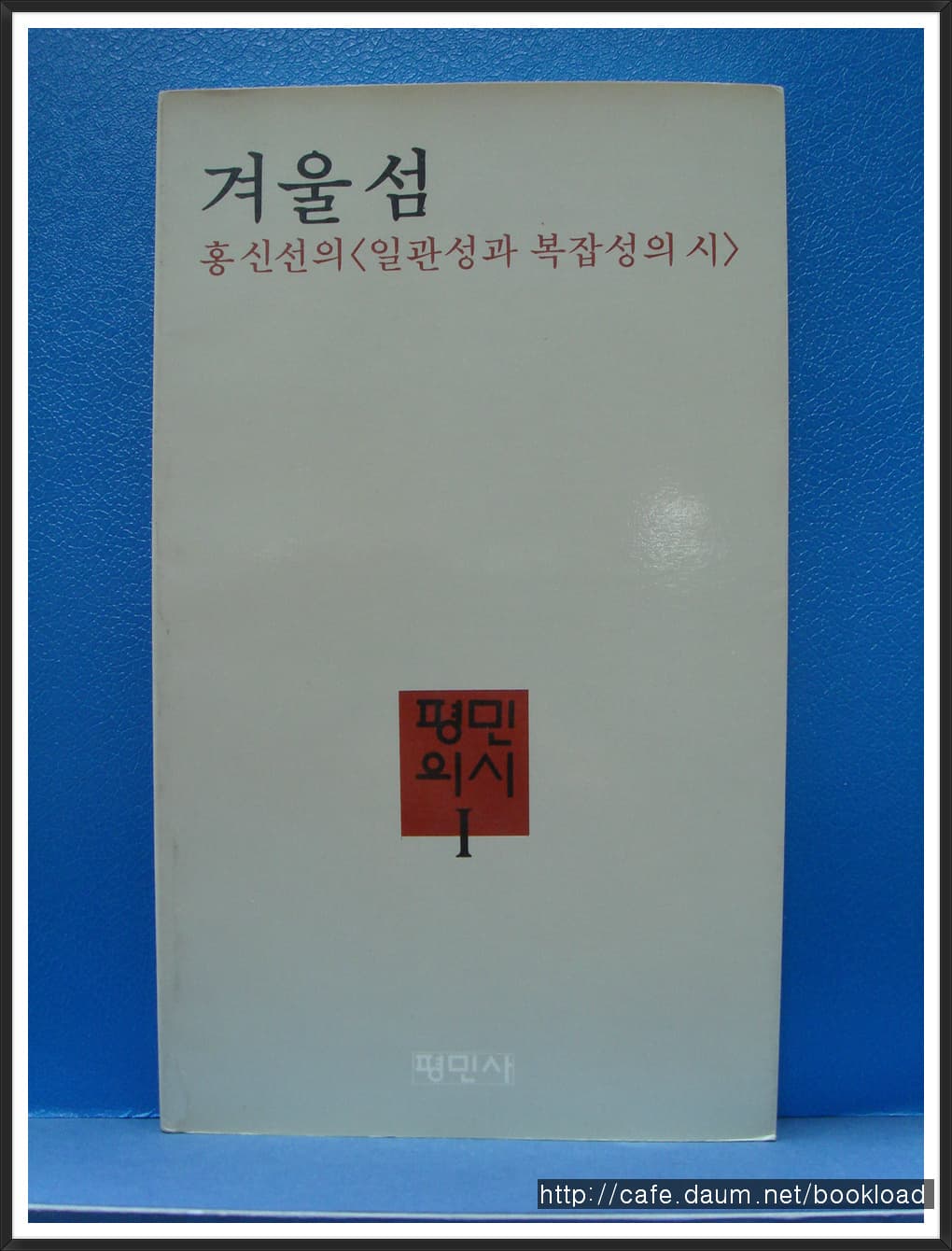 홍신선/겨울섬 (제2시집) 사진 1
