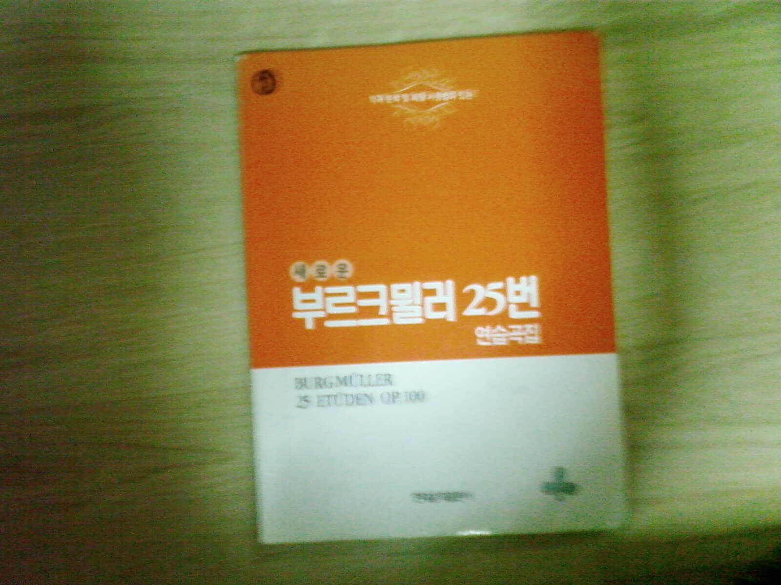 새로운 부르크뮐러 25번 연습곡집 사진 1