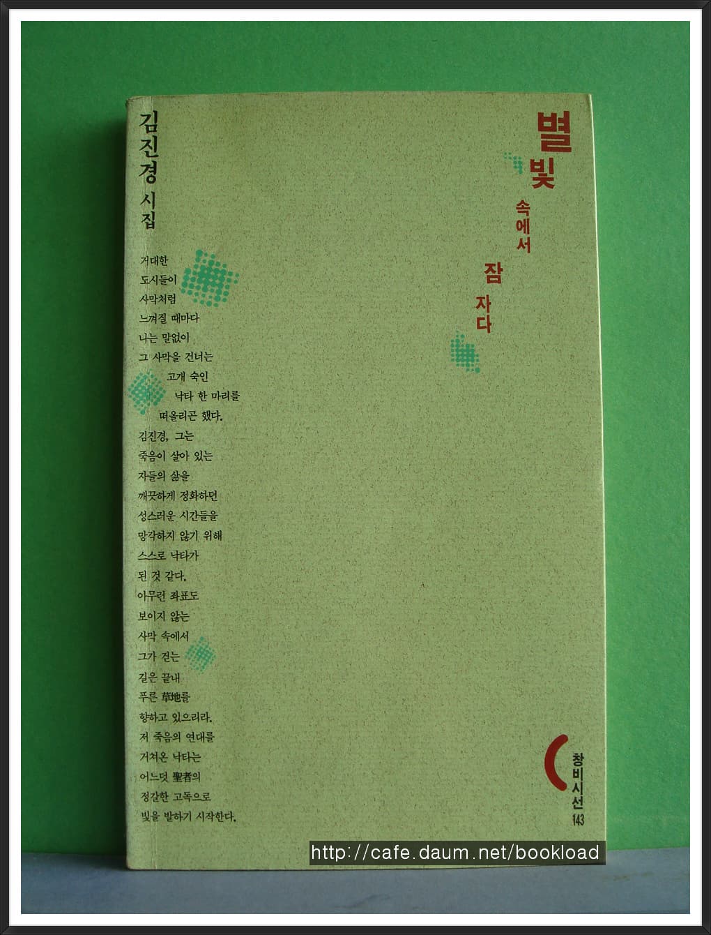 김진경 / 별빛 속에서 잠자다 (저자 서명본) 사진 1