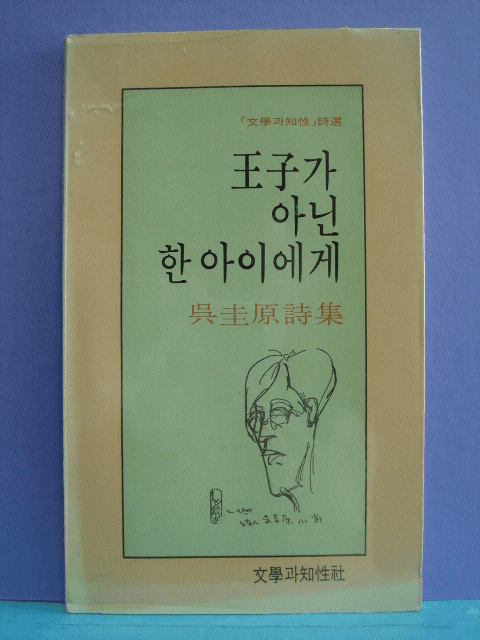 오규원 /왕자가 아닌 한 아이에게(제3시집) 사진 1