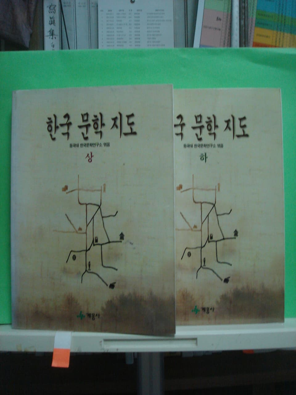 한국문학지도 (상.하) 사진 1