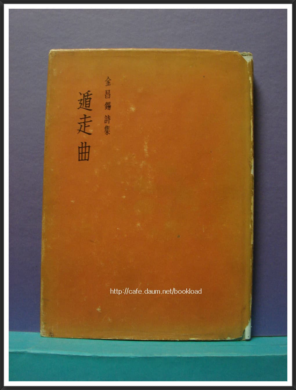 김창석 제1시집 / 둔주곡 (저자 서명본) 사진 1