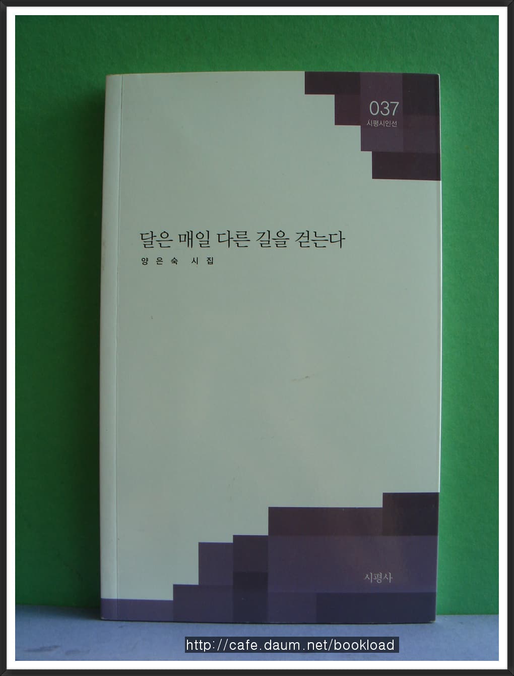 양은숙/달은 매일 다른 길을 걷는다 (제시집)(저자 서명본) 사진 1